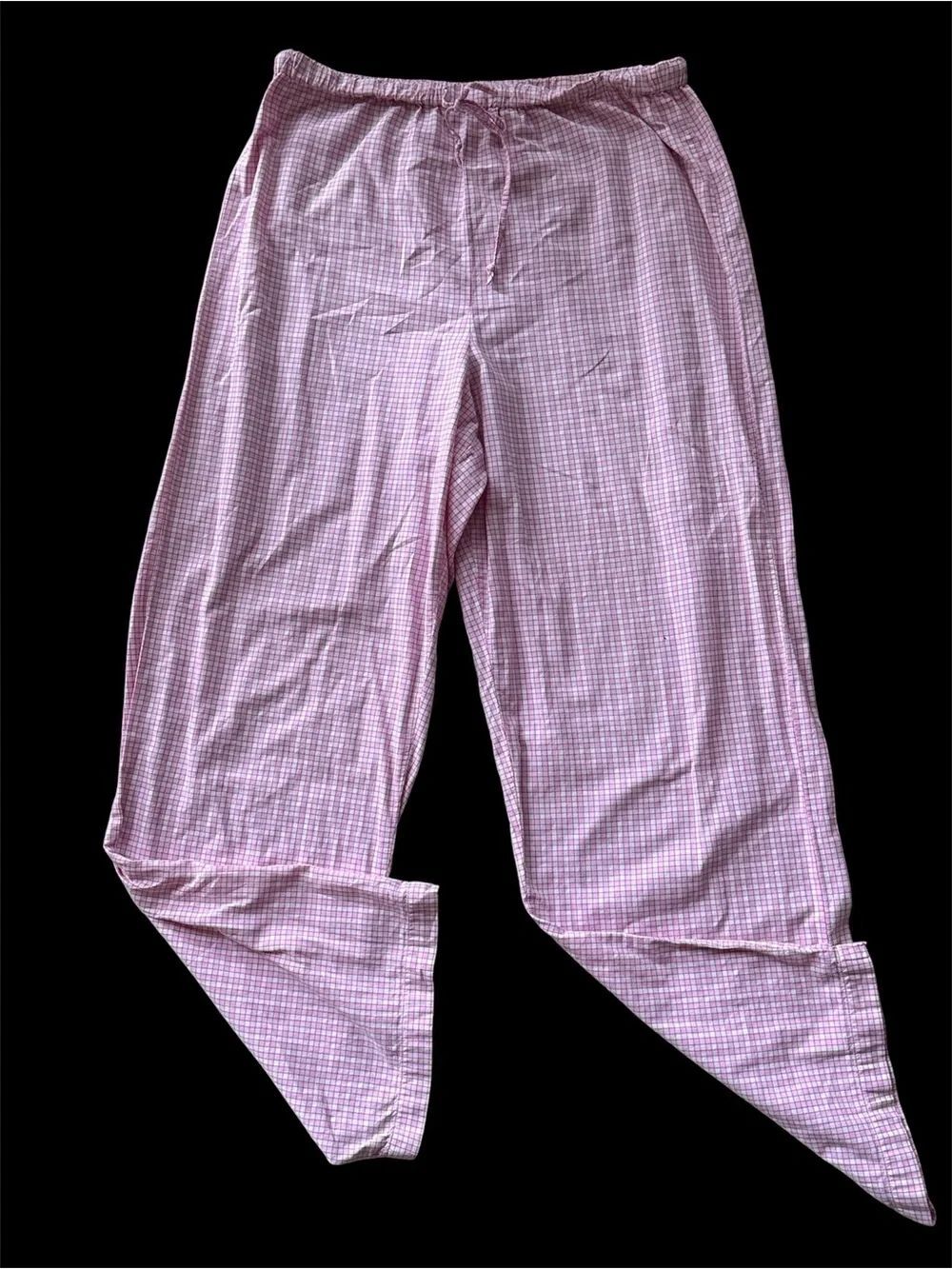 Old Navy Pink Gingham Lounge Pants